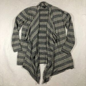 Barefoot Dreams Cardigan Womens 1X Bamboo Chic Lite Striped Calypso Wrap 436HS